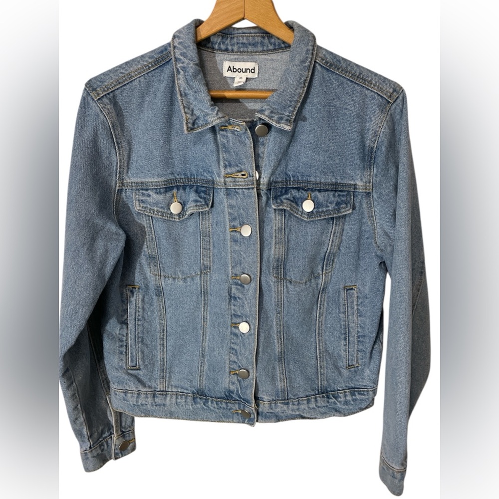 #Z9 extra small oversized Blue Jean Jacket Abound